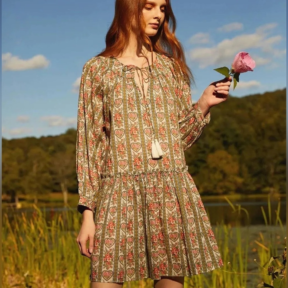 Cara Cara Kavita Dress in Sweetheart Sz L